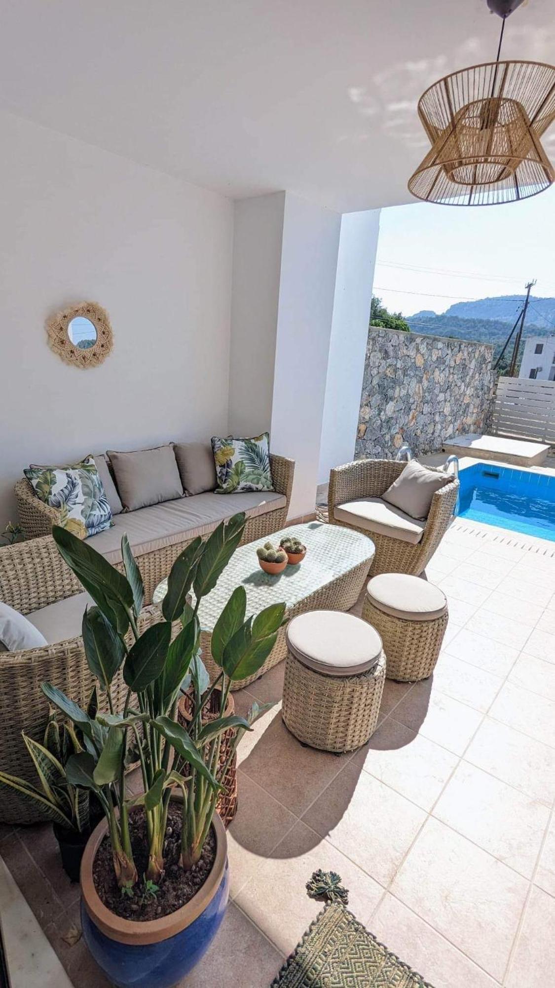 Casa Christiana, Lardos Vila Exterior foto